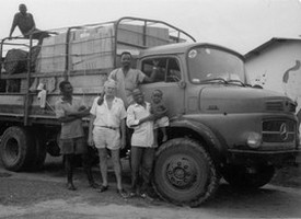 Le transport du matériel éducatif